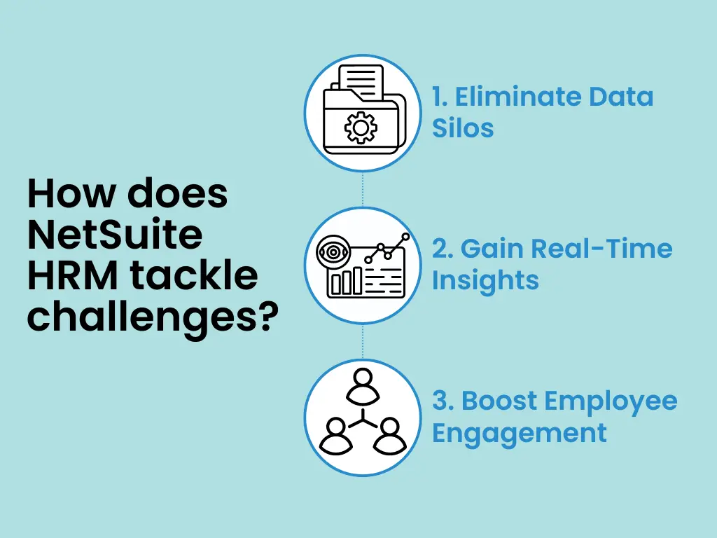 How does NetSuite HRM tackle challenges