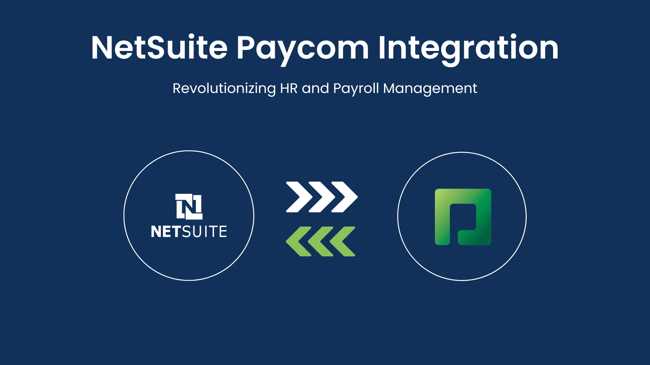Netsuite Paycom Integration