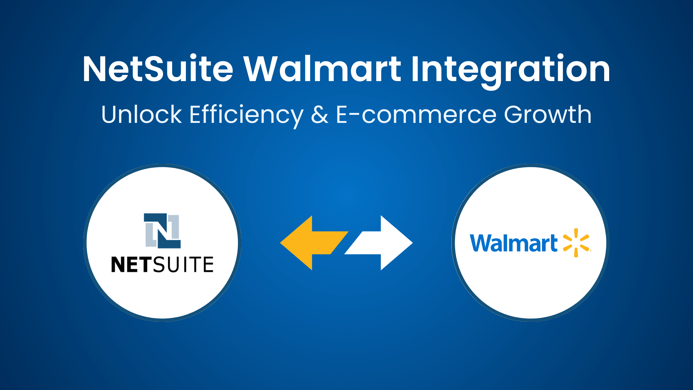 NetSuite Walmart Integration Feature Image
