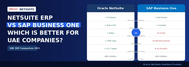 NetSuite vs SAP Business One